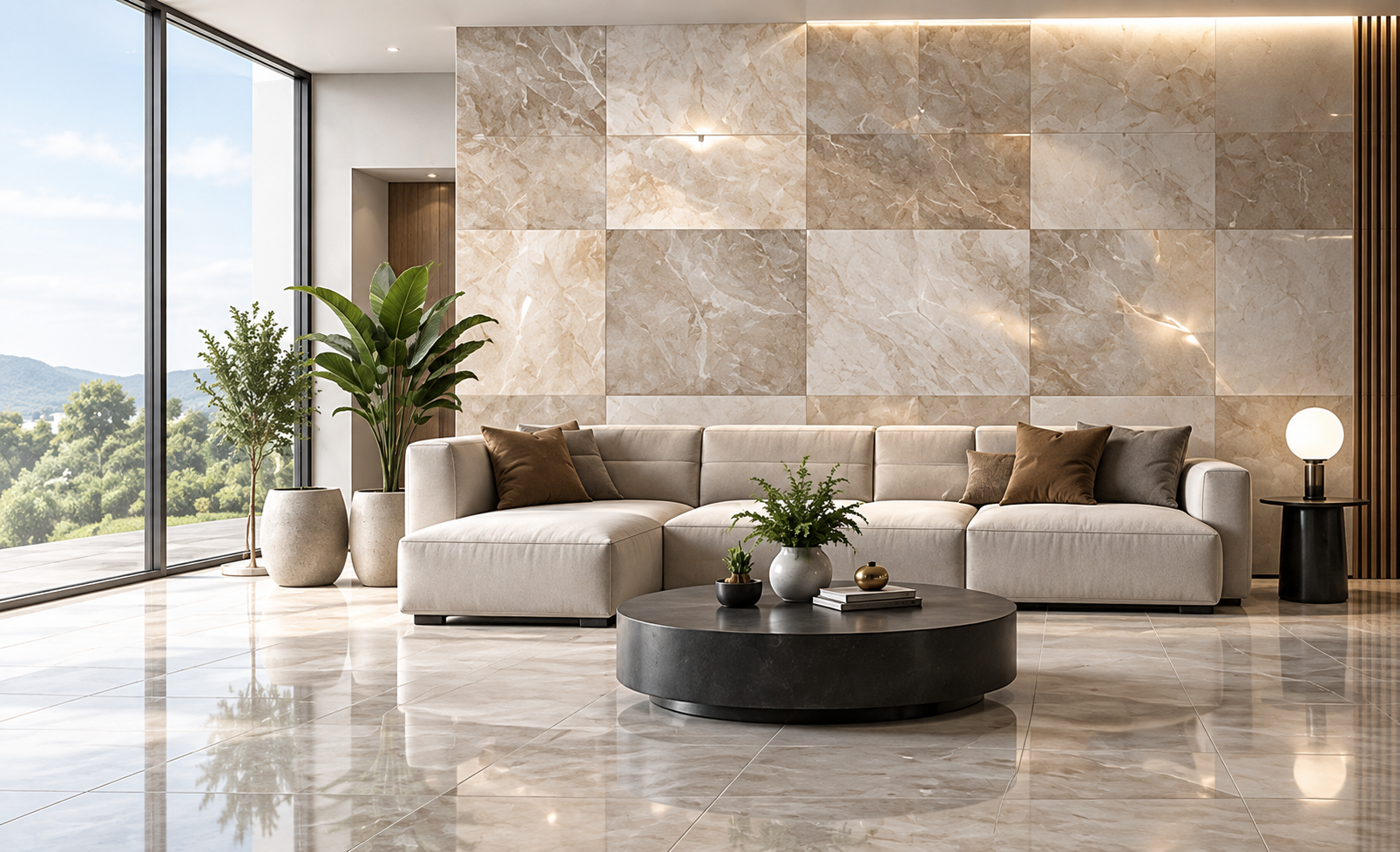 Johnson Tiles modern living room