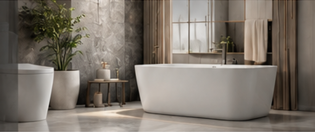 Luxury bathroom designed with Kohler sanitary ware
