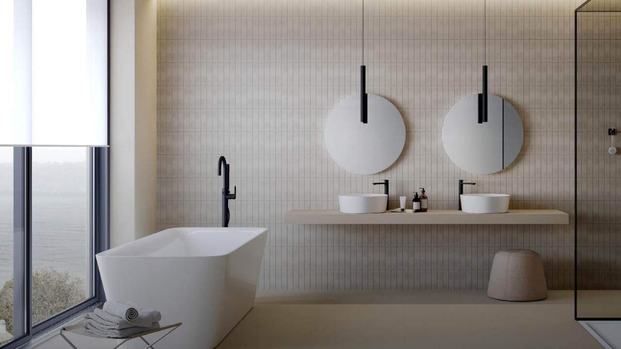 Modern bathroom tiles ideas for stylish interiors